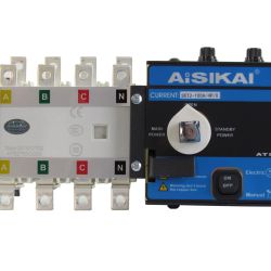 Bộ Chuyển Nguồn Tự Động ATS 4P 1000A Aisikai - SKT1-1000A-4P-X-CK