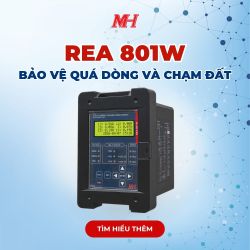 Rơ Le Bảo Vệ Quá Dòng Và Chạm Đất Munhean - REA801W