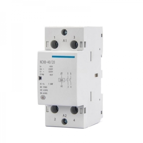 T7801BC: 7 Day Mechanical Time Switch, 120VAC 40A, 2NO/2NC or wire as (2) DPDT, Indoor Type 1 Metal Encl, w/Spring Wound Carry-over, Inclds 7On/Off Trips main image 1