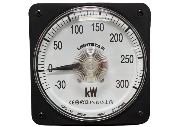 Đồng Hồ Đo -30-0-300KW Lightstar - KAG-08