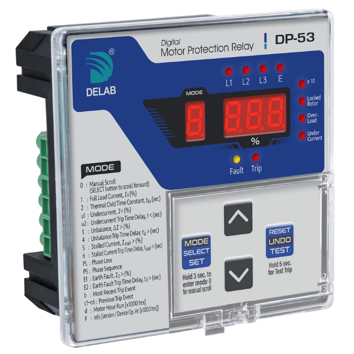 Relay Bảo Vệ Động Cơ Delab - DP-53